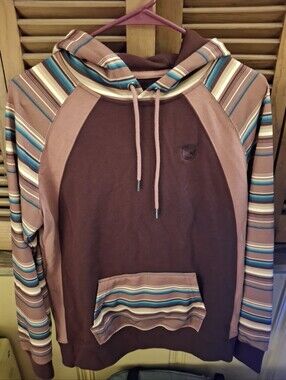 HOOey Unisex Hoodie W Draw String & Kangaroo Pocket W Extra Hidden Pock Sz Small
